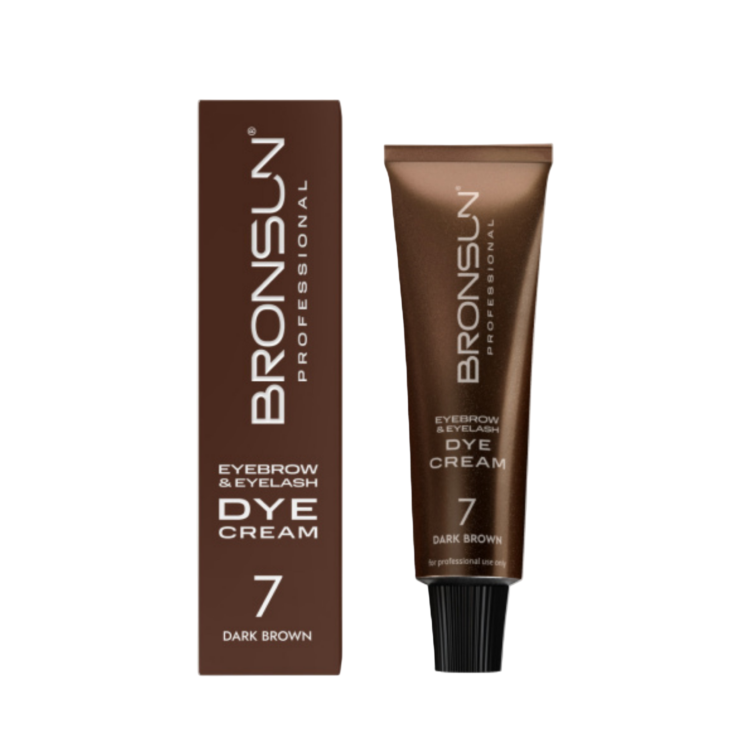Bronsun - Eyebrow &amp; Eyelash Cream Dye, 7 Colours