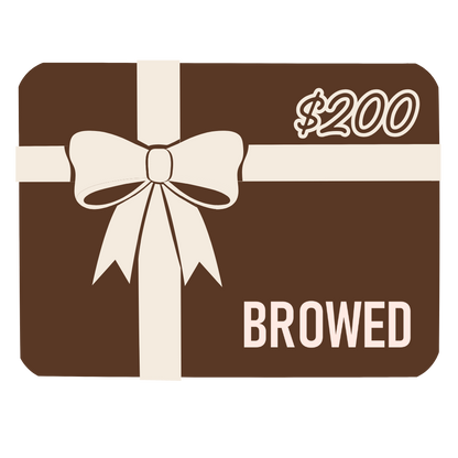 Browed Gift Card