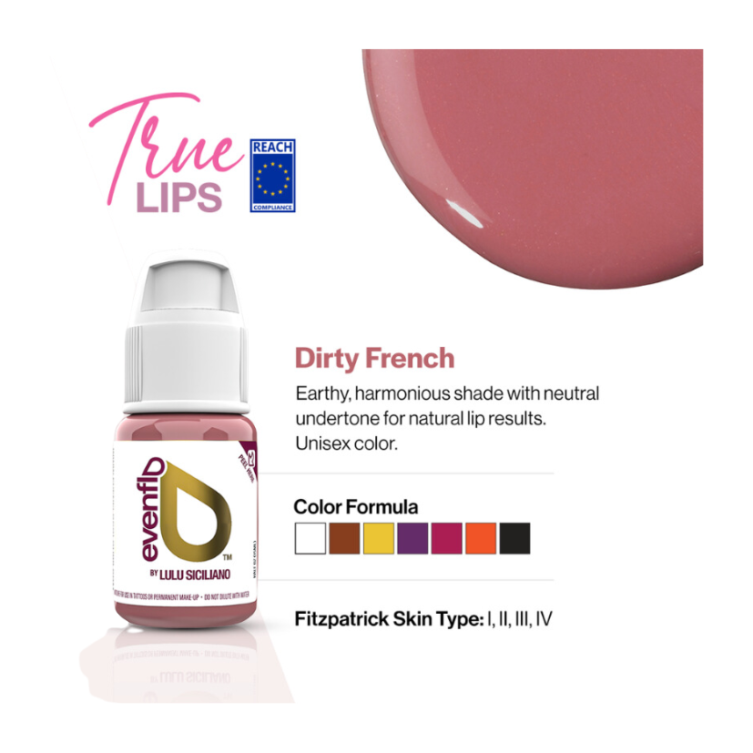 Evenflo - Lip Pigments - TRUE LIPS Set (6 x 15ml)