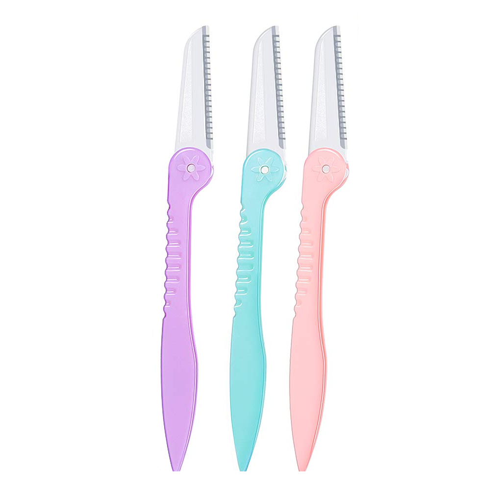 Premium Disposable Eyebrow &amp; Face Razors (3pcs)