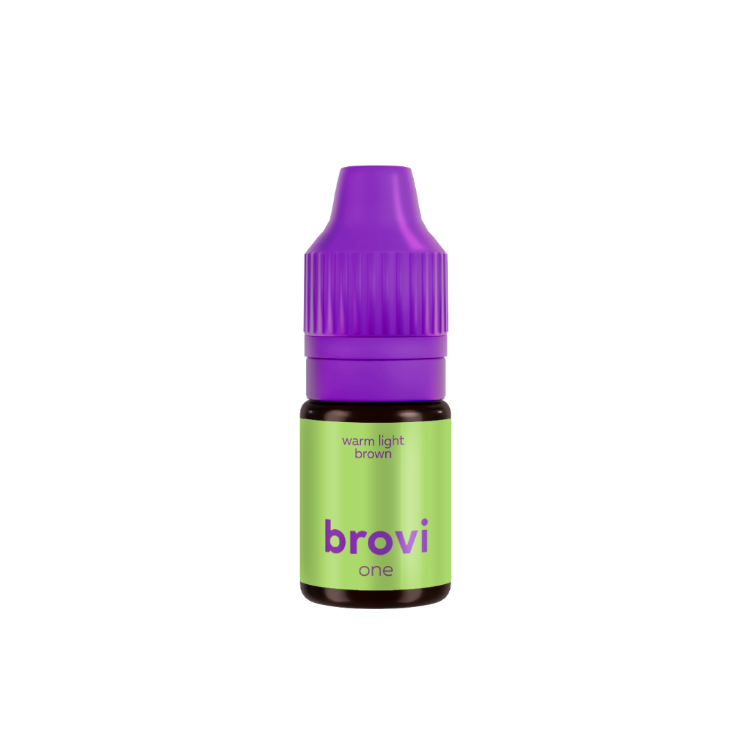 BROVI - One Inorganic Pigment - Warm Light Brown, 5ml