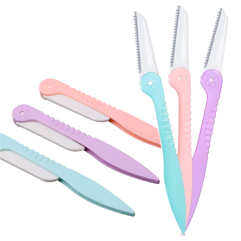 Premium Disposable Eyebrow &amp; Face Razors (3pcs)