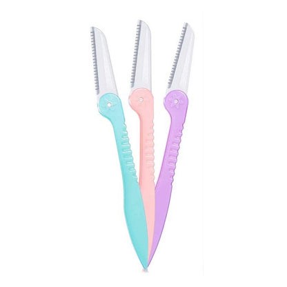 Premium Disposable Eyebrow &amp; Face Razors (3pcs)