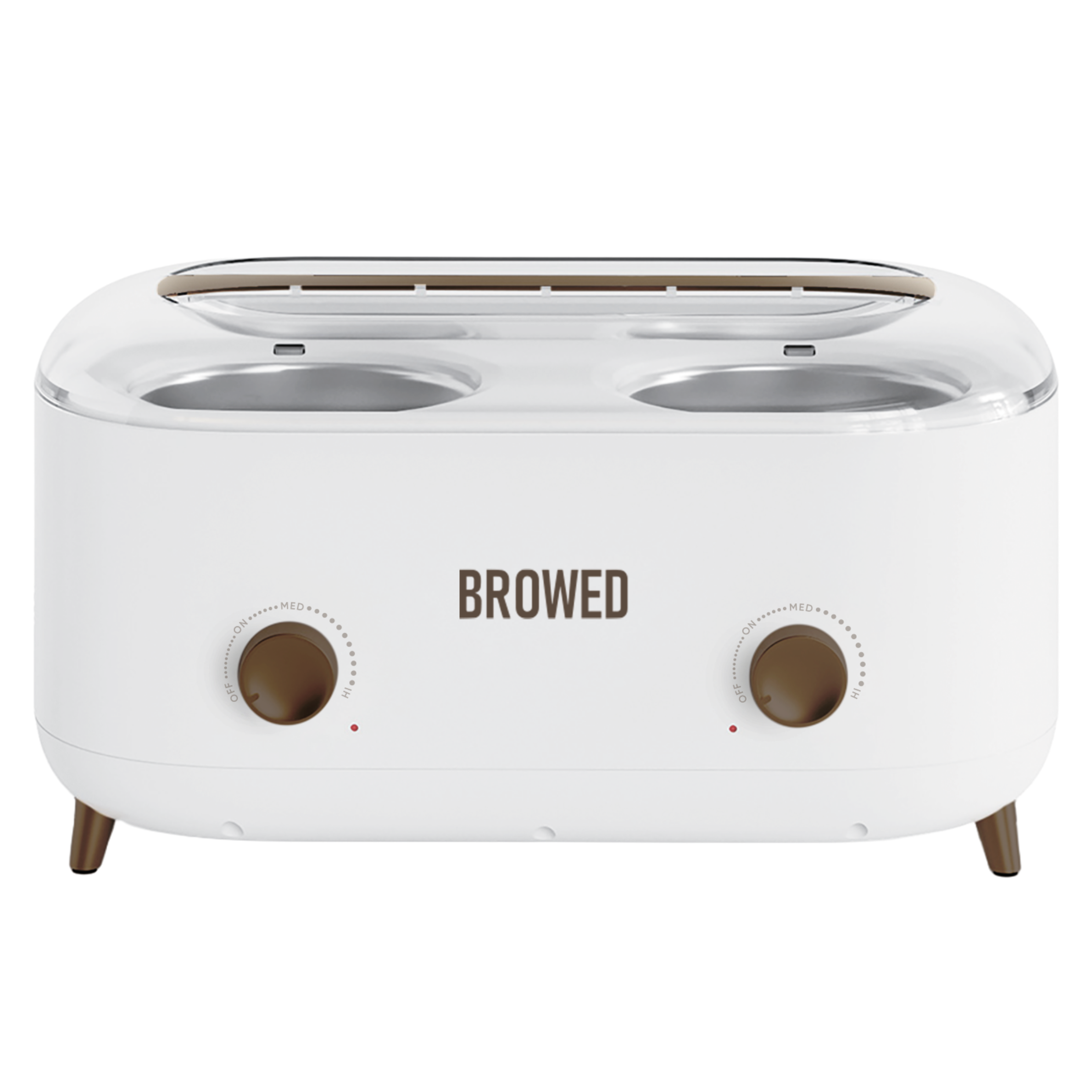 BROWED - Professional Duo Wax Heater, 2 x 1L