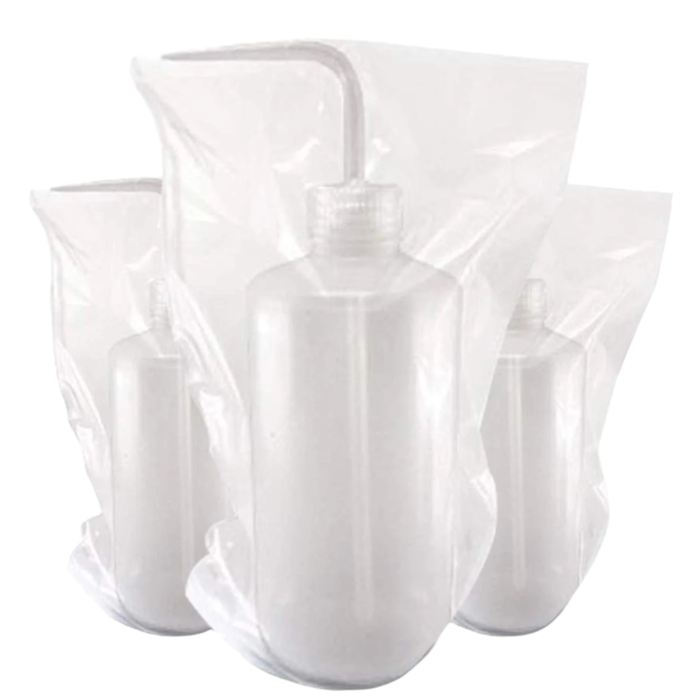 Wash Bottle Bags - Clear (100 pcs)