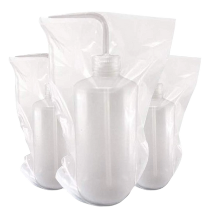Wash Bottle Bags - Clear (100 pcs)
