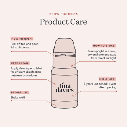Tina Davies - Eyebrow Pigment Collection