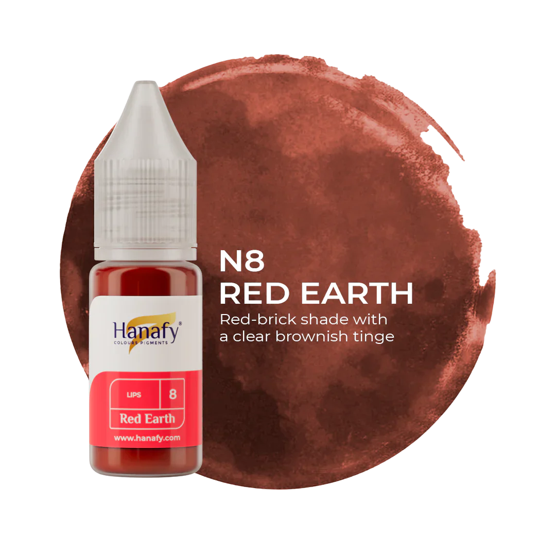 Hanafy - LIP Pigment - N8 Red Earth, 10ml