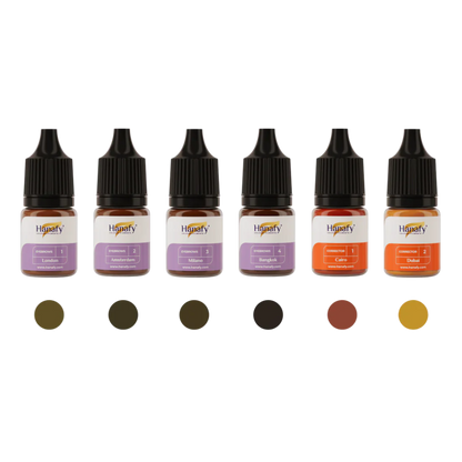 Hanafy - MINERAL Brow Pigment Mini Set, 6 x 5ml