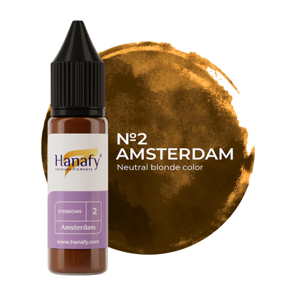 Hanafy - MINERAL Brow Pigment - Amsterdam, 15ml
