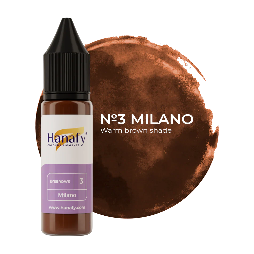 Hanafy - MINERAL Brow Pigment - Milano, 15ml