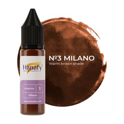 Hanafy - MINERAL Brow Pigment - Milano, 15ml