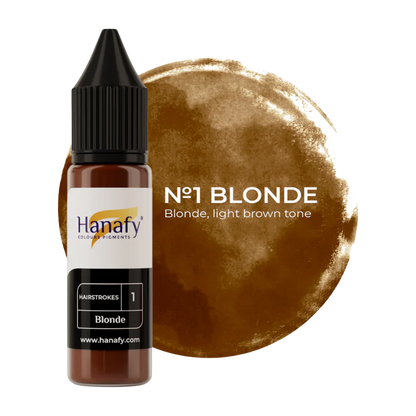 Hanafy - HAIRSTROKES Brow Pigment - No.1 Blonde, 15ml