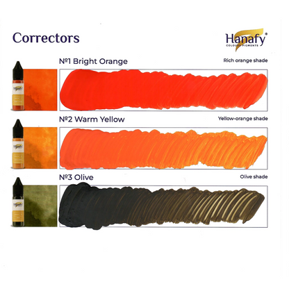 Hanafy - CORRECTOR N1 - Bright Orange, 15ml