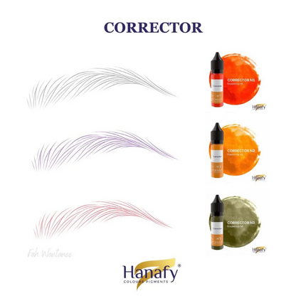 Hanafy - CORRECTOR N1 - Bright Orange, 15ml