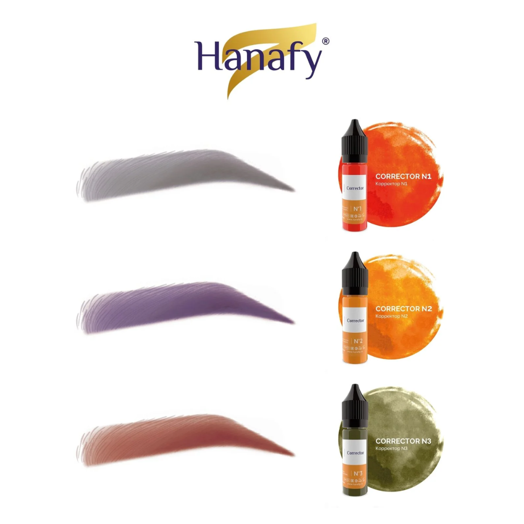 Hanafy - CORRECTOR N1 - Bright Orange, 15ml