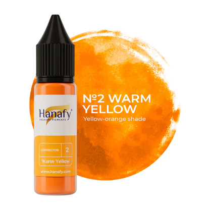 Hanafy - CORRECTOR N2 - Warm Yellow, 15ml