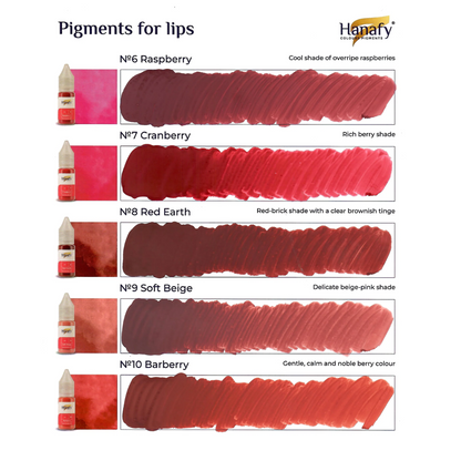 Hanafy - LIP Pigment - N1 Coral, 10ml