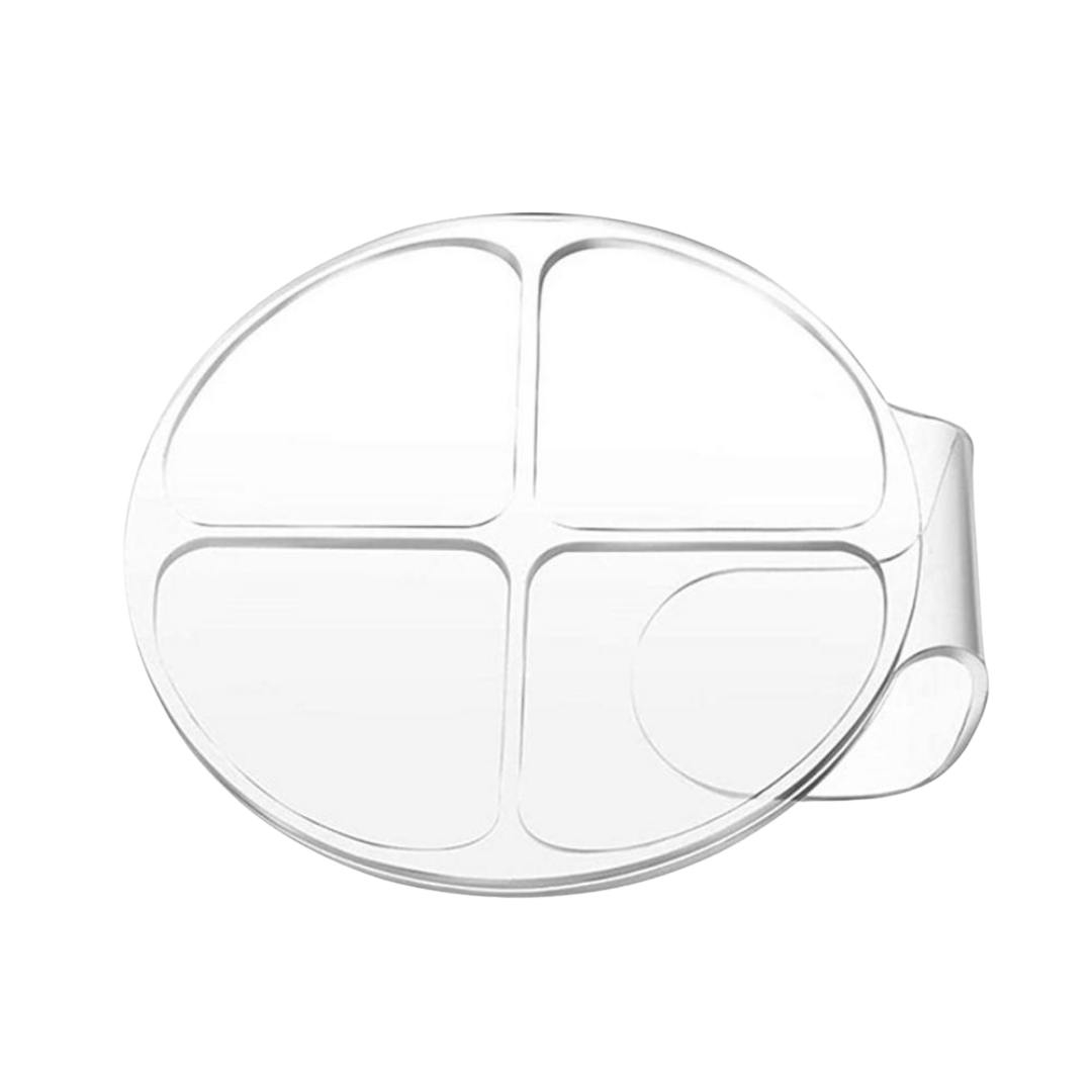 Acrylic Mixing Hand Palette - Round Four-Cell