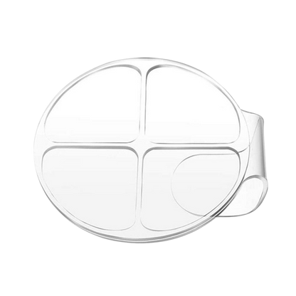 Acrylic Mixing Hand Palette - Round Four-Cell
