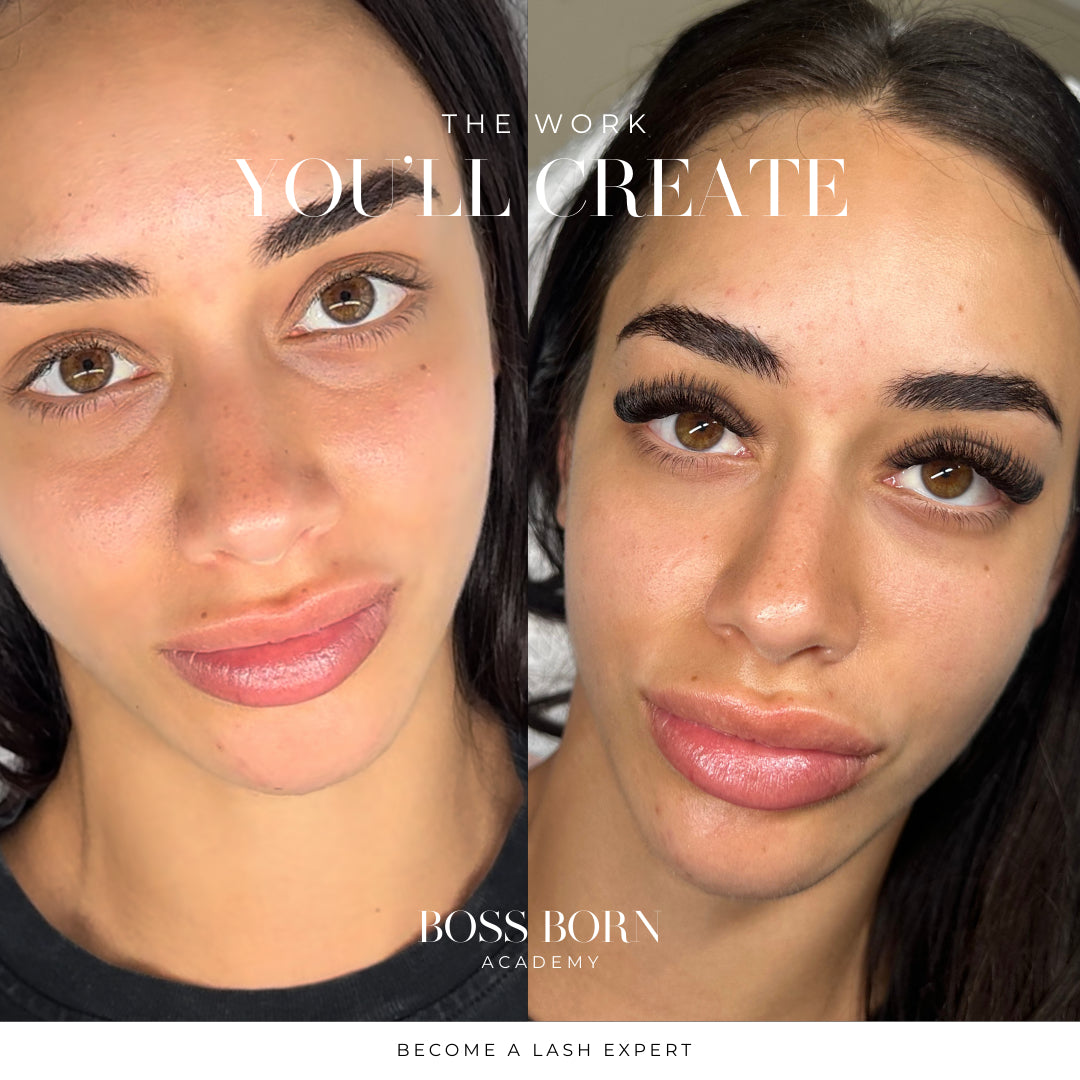 Boss Born Academy - Beginner Lash Extension Mastery + Business Online Course
