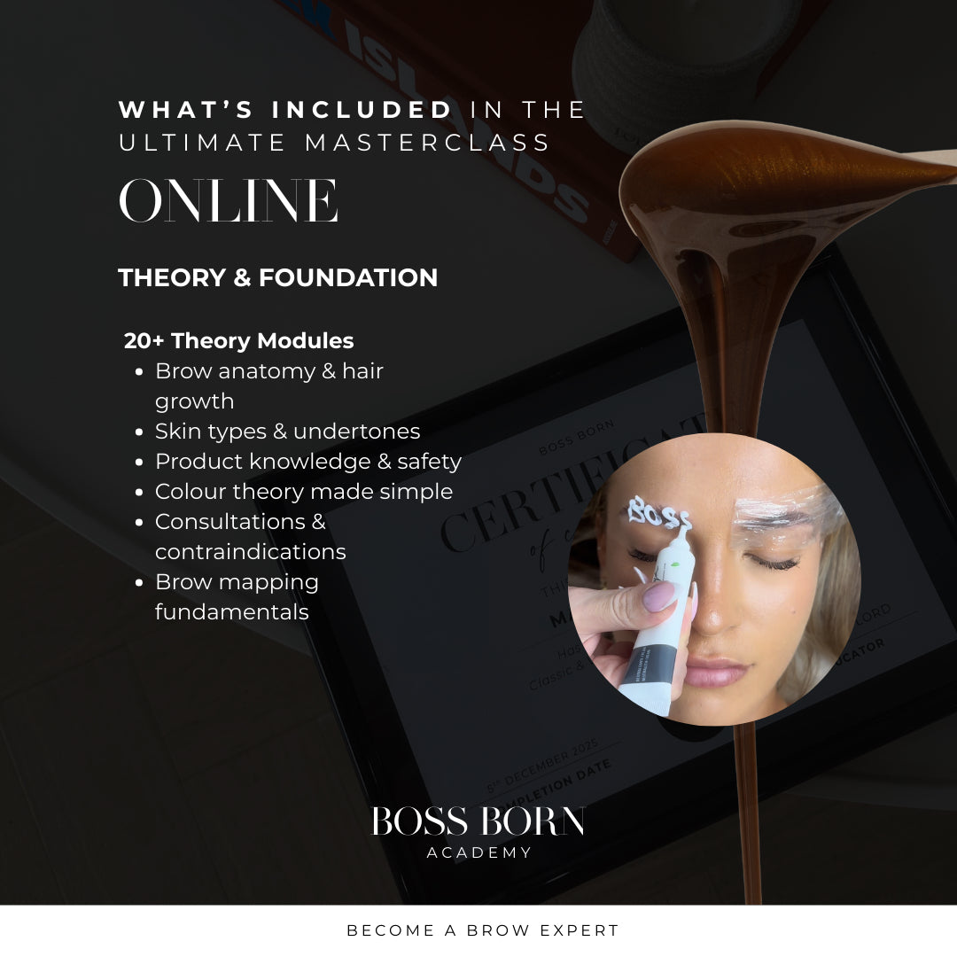 Boss Born Academy - Brow Mastery + Business Online Course