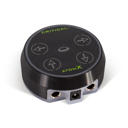 Critical Tattoo Power Supply - Atom-X Critical Tattoo Black Microblading Cosmetic Tattoo SPMU PMU