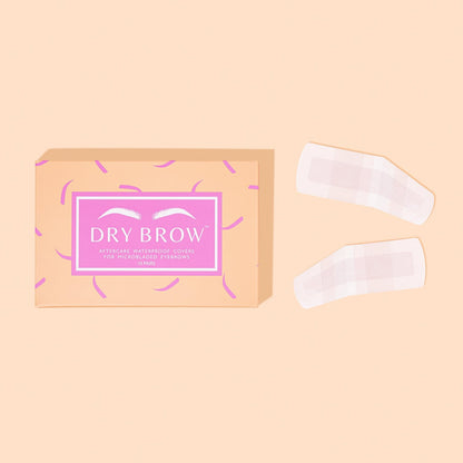 Dry Brow - Aftercare Waterproof Covers for Eyebrows (10 Pairs)