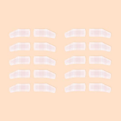 Dry Brow - Aftercare Waterproof Covers for Eyebrows (10 Pairs)