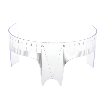 Eyebrow Ruler with Nose Support
