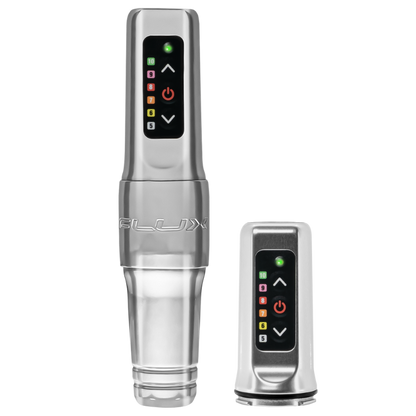 Flux Mini 2.5mm Wireless Machine With Extra Battery - Silver