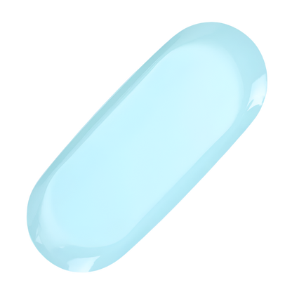 Stainless Steel Tray - Pastel Blue (Large)