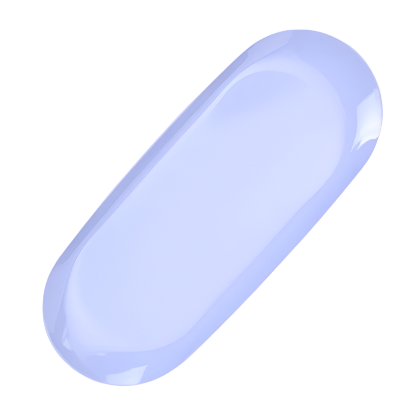 Stainless Steel Tray - Pastel Purple (Large)