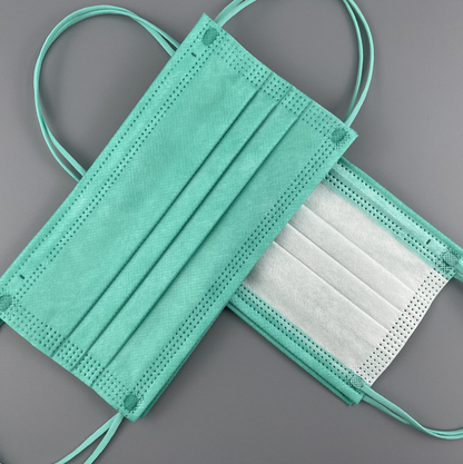 Disposable Face Mask - Light Teal (50pcs)