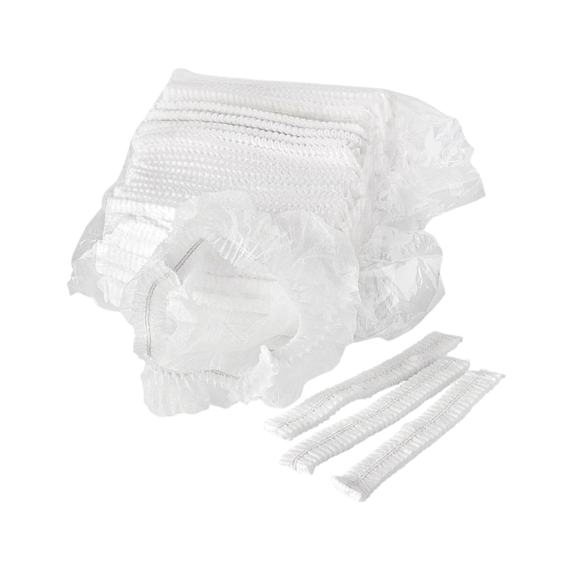 Disposable Hair Caps - White (100pcs)