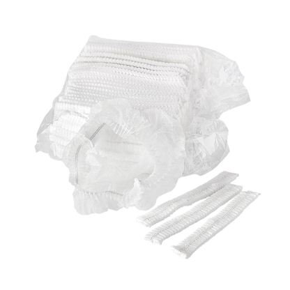 Disposable Hair Caps - White (100pcs)
