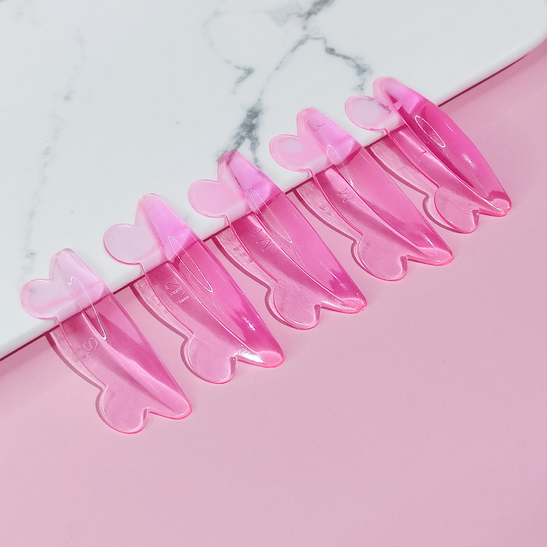 Jelly Bear Lash Lift Shields - Pink