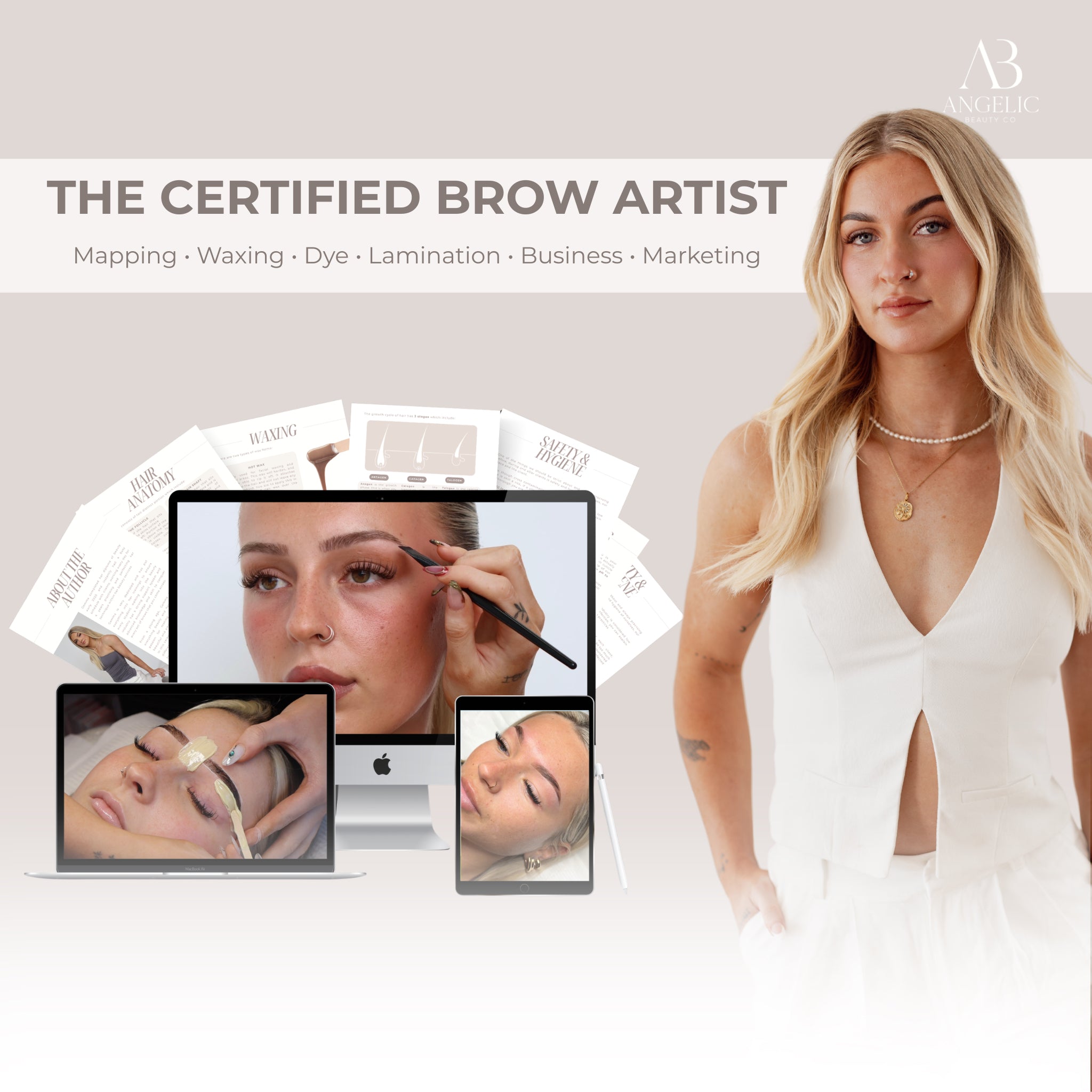 Angelic Beauty Co - The Certified Brow Artist