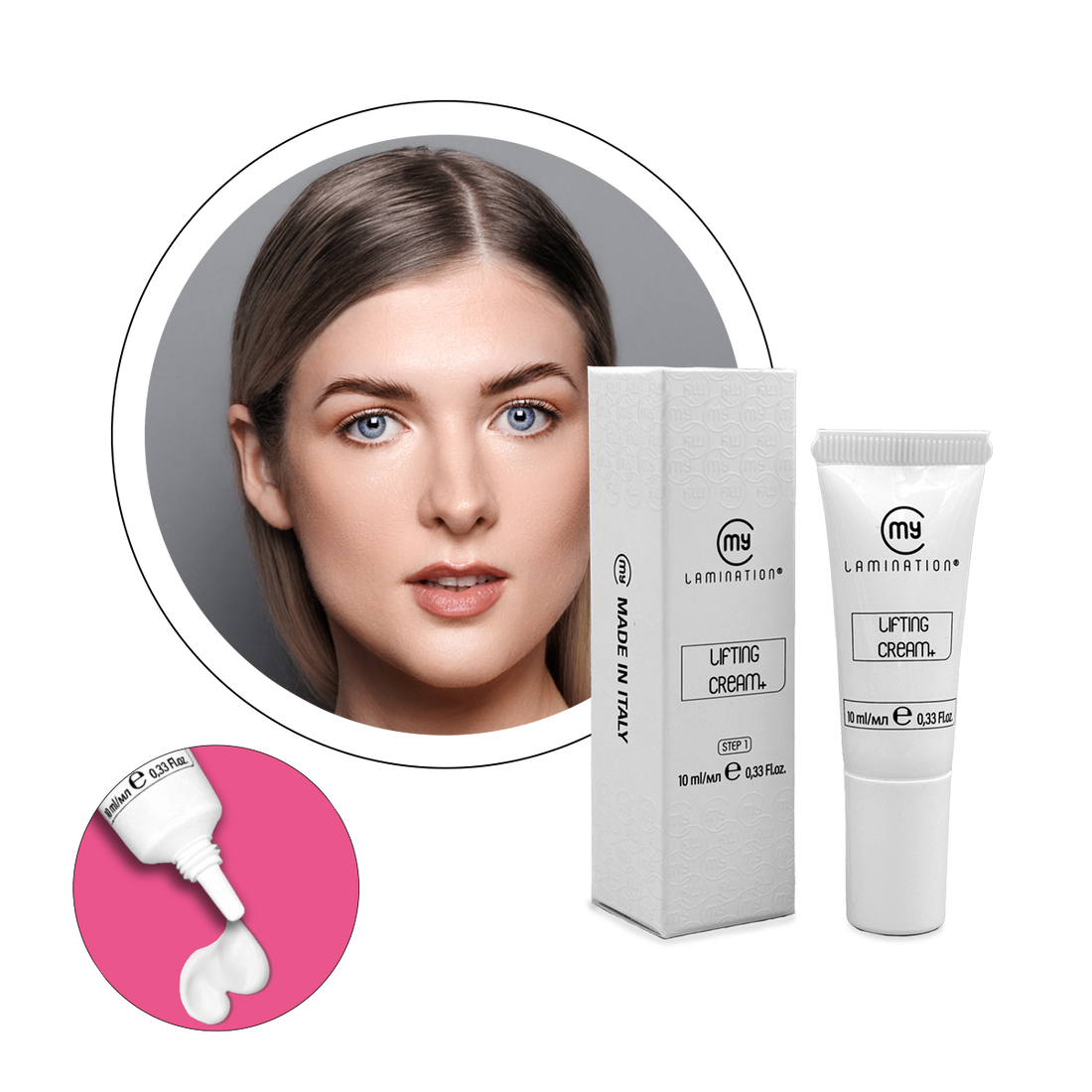 My Lamination - Step 1 Lifting Cream, 10ml Tube