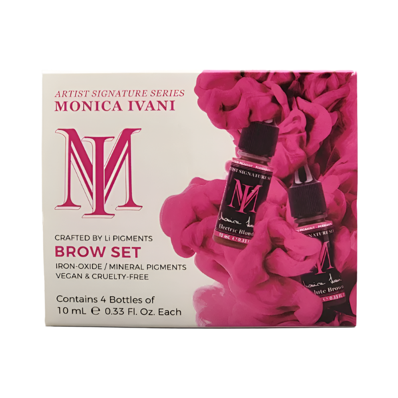 Monica Ivani Signature Series Eyebrow Pigments - 4 set