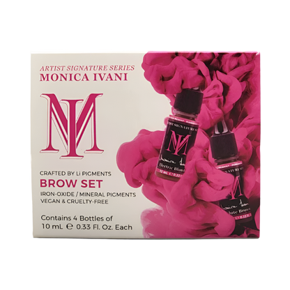 Monica Ivani Signature Series Eyebrow Pigments - 4 set
