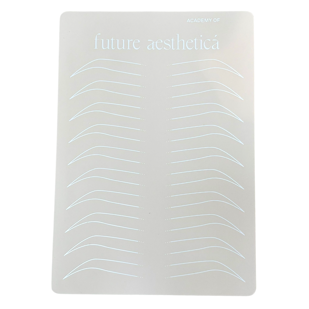 Future Aesthetica - Silicone Practice Pad - Brows/Technique