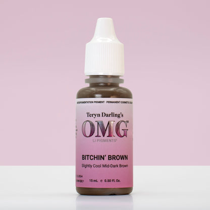 OMG Brow Pigment - Bitchin Brown 15ml