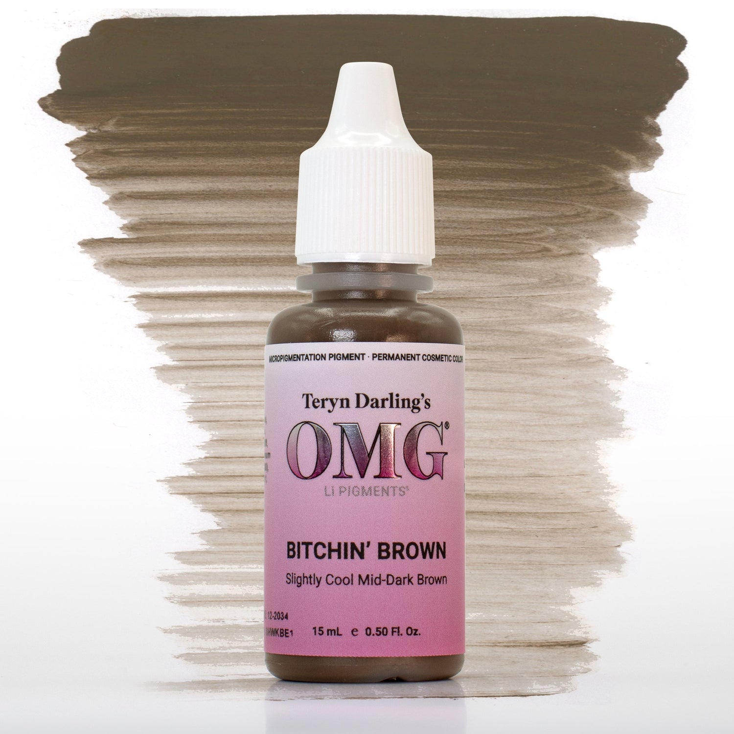 OMG Brow Pigment - Bitchin Brown 15ml