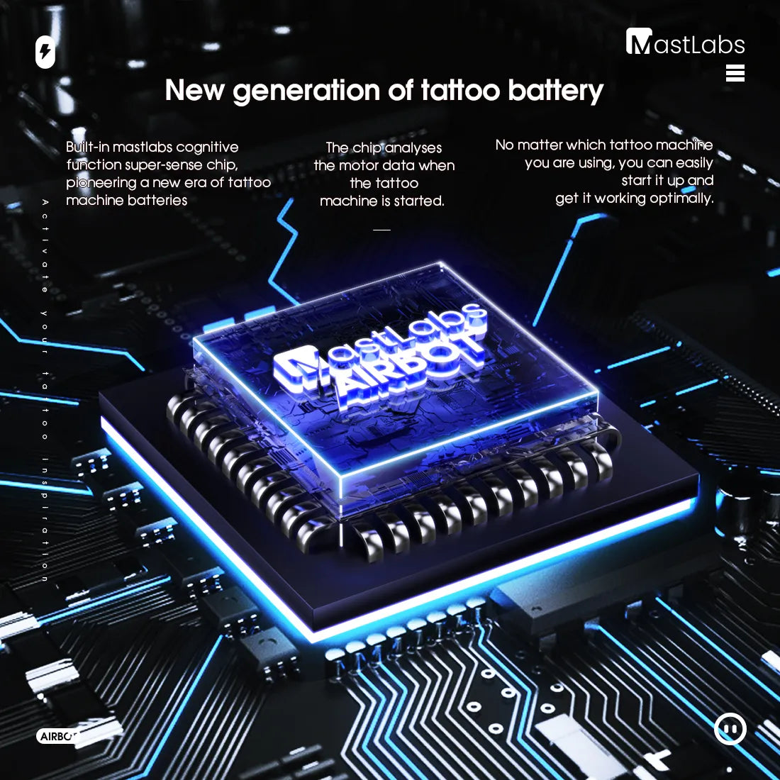 Dragonhawk Mastlabs Airbot Smart Wireless Battery - Pink