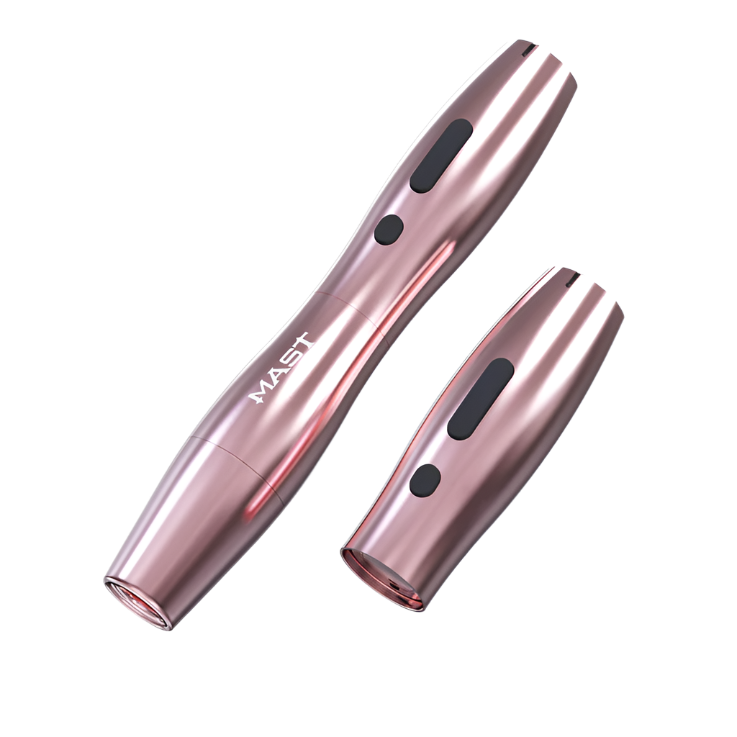 Dragonhawk Mast P20 Wireless Tattoo Machine w/Extra Battery - Pink