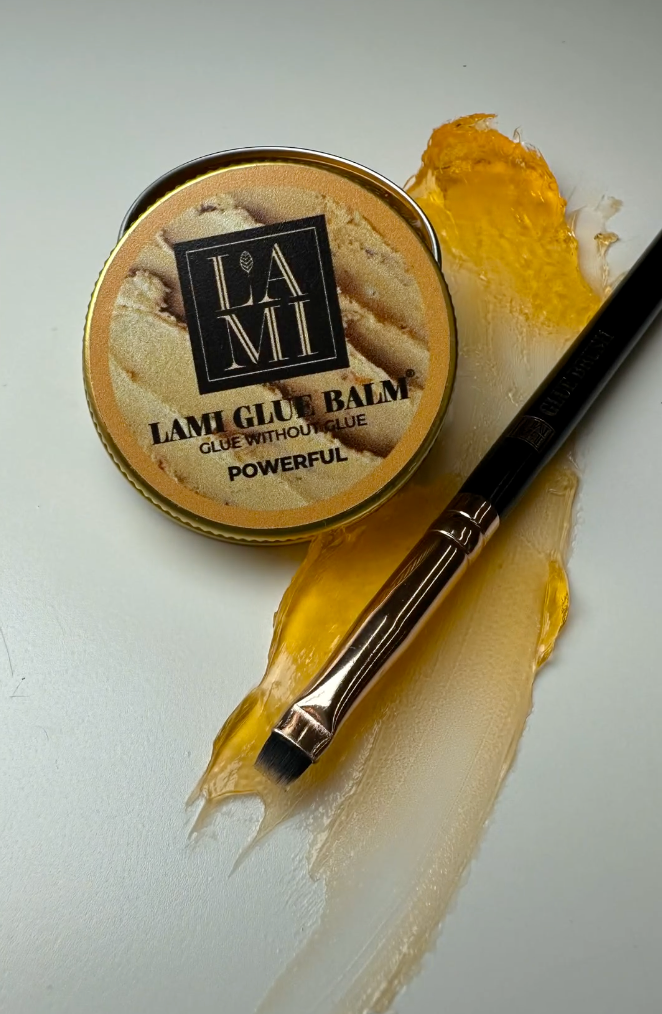 Lami Lashes - Lami Glue-Balm - Glue without glue, "Powerful" 20g (Melon)