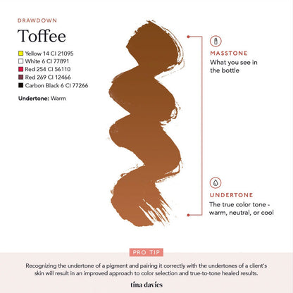 Tina Davies - I Love Ink BROW Pigment - Toffee 15ml