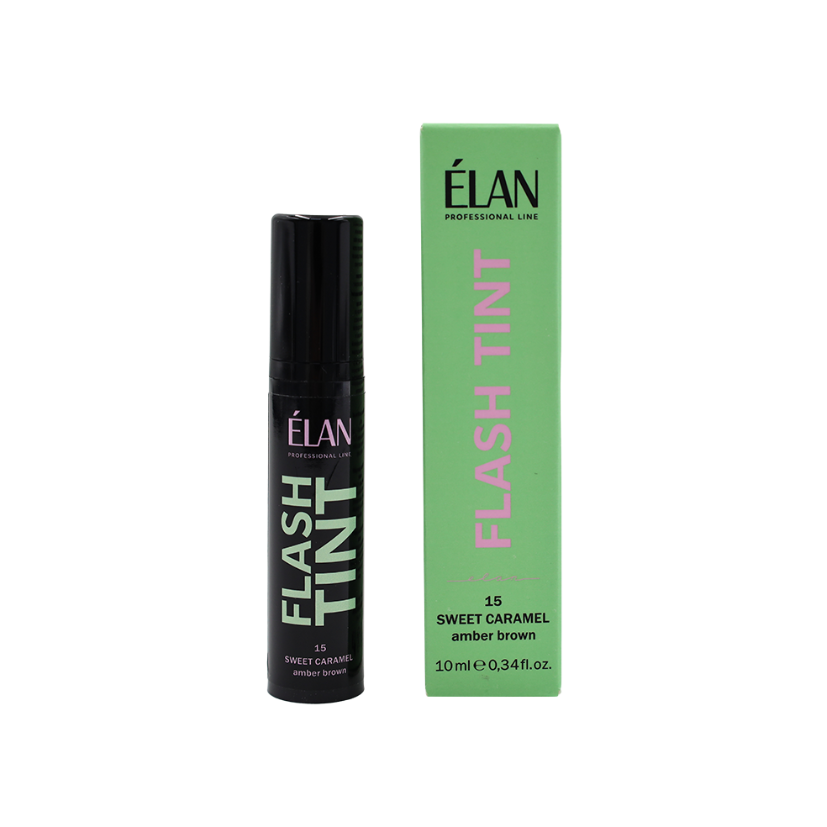 ÉLAN - Eyebrow Flash Tint, 10ml - 15 Sweet Caramel (Amber Brown)
