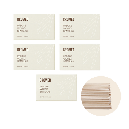 Browed - Precise Waxing Spatulas, 500 Pack (BULK 5 x 100 pack)